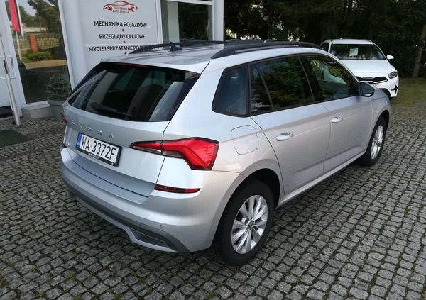 Skoda Kamiq cena 84500 przebieg: 67500, rok produkcji 2021 z Kórnik małe 92